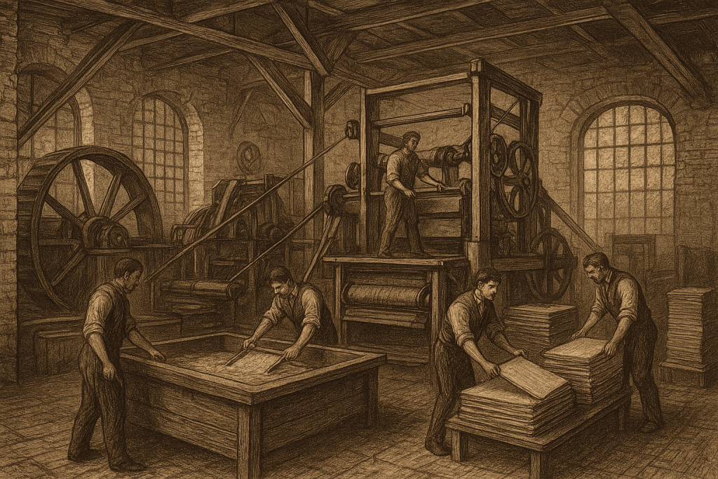 Historia de Papelera Ferrer fábrica papel del S. XIX