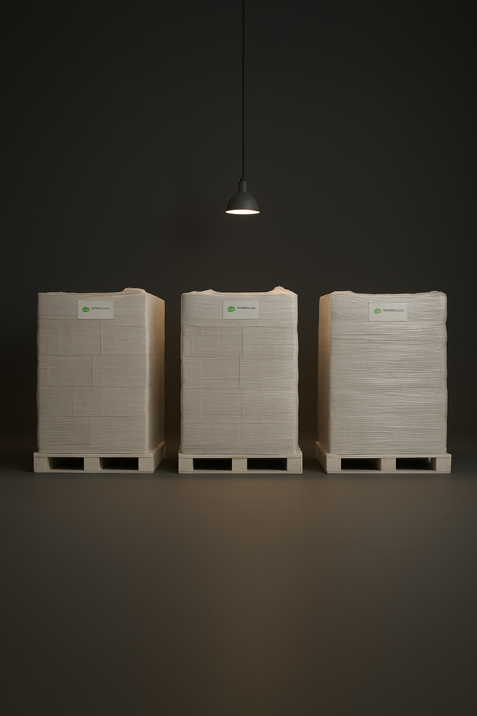 productos papelera ferrer palets balas cortado colonial blanco estraza